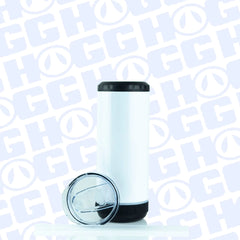 4 in 1 SPEAKER CAN COOLER - WHITE
