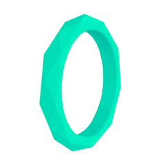 Geometric 3mm Silicone Ring for Outdoor Sports