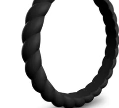 Silicone Twisted Ring for Women - Simple and Stylish