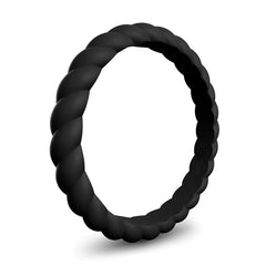 Silicone Twisted Ring for Women - Simple and Stylish