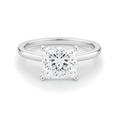 2 Carat Princess Lab Grown IGI G/VS1 Diamond Solitaire Ring in 10K White Gold