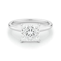 3 Carat Princess Lab Grown IGI G/VS1 Diamond Solitaire Ring in 10K White Gold