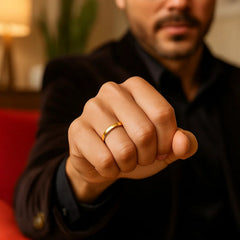 14k Yellow Gold Comfort Fit Wedding Band(3.00 mm)