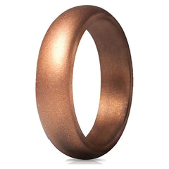 5.7mm Wide New Silicone Ring with Glitter for Women