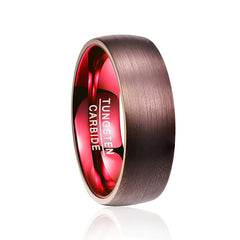 Men's Simple Electroplated Tungsten Steel Ring