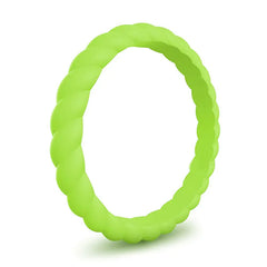 Silicone Twisted Ring for Women - Simple and Stylish