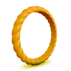 Silicone Twisted Ring for Women - Simple and Stylish