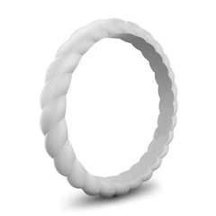 Silicone Twisted Ring for Women - Simple and Stylish