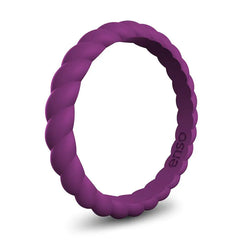 Silicone Twisted Ring for Women - Simple and Stylish