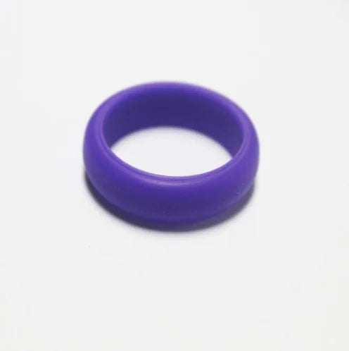 Colorful Silicone Ring for Women - Decorative Style