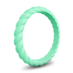 Silicone Twisted Ring for Women - Simple and Stylish