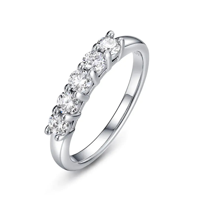 Moissanite Tanabata Valentine's Day Engagement Ring