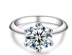Moissanite Solitaire Ring (One Piece)