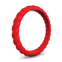 Silicone Twisted Ring for Women - Simple and Stylish