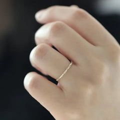 14K Gold Heart-Shaped Ring with Diamond Accents