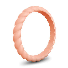 Silicone Twisted Ring for Women - Simple and Stylish