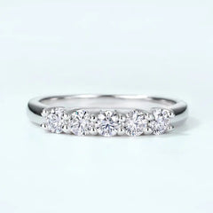 Moissanite Tanabata Valentine's Day Engagement Ring